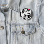 ZE WACHT DREAMS RONDE BUTTON 5,7 CM (In situ)