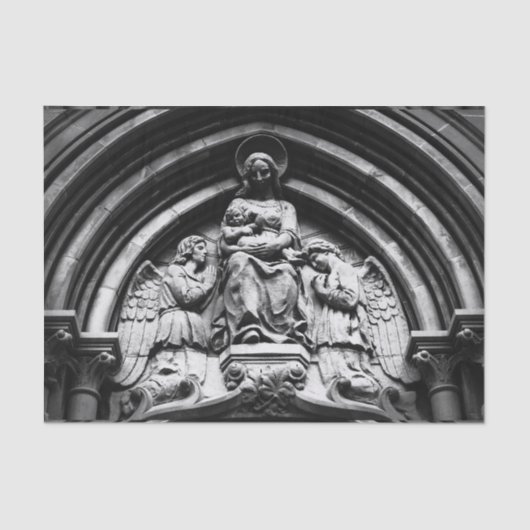 Ze wacht op high tissuepapier (Voorkant)