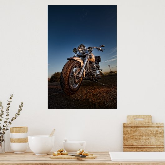 Ze wacht poster (Keuken)