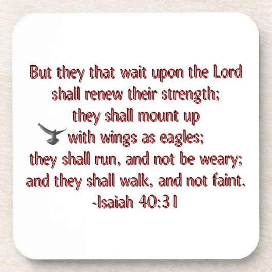 Ze wachten op de Heer Bier Onderzetter (Voorkant)