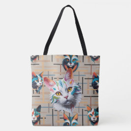 Ze wachten op haar tevredenheid tote bag