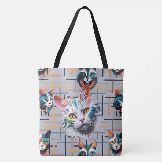 Ze wachten op haar tevredenheid  tote bag (Voorkant)
