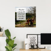 Ze wachten op het Lord Poster Jeremiah 29:11 (Thuiskantoor)