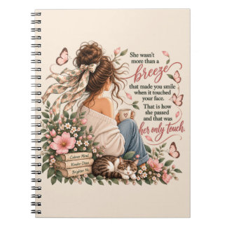 Ze Was Meer Dan Een Bries Gezellige Literaire Quot Notitieboek