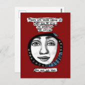 Ze was niet dat Briefkaart (Voorkant / Achterkant)