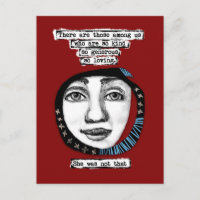 Ze was niet dat Briefkaart