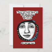 Ze was niet dat Wenskaart Kaart (Voorkant)