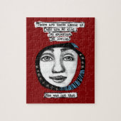 Ze was niet zo'n puzzel legpuzzel (Verticaal)