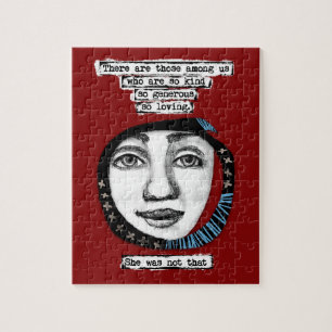 Ze was niet zo'n puzzel legpuzzel