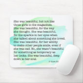 Ze was prachtig muismat (Met muis)