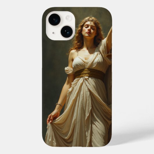 Ze weegt met haar ogen dicht Case-Mate iPhone case (Achterkant)