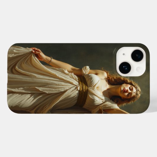 Ze weegt met haar ogen dicht Case-Mate iPhone case (Achterkant (horizontaal))