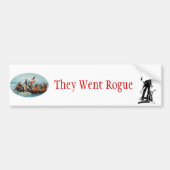 ZE WENDEN ROGUE BUMPERSTICKER (Voorkant)
