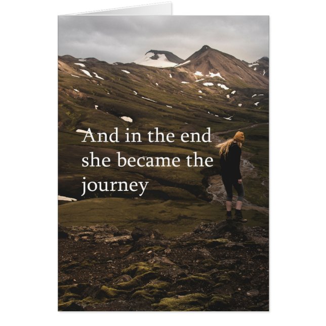 Ze werd de reis (Voorkant)