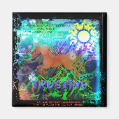 Ze werd gek op vertrouwen magneet (Voorkant)