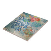 Ze werd op een dag wakker, geen excuus meer voor c tegeltje (Zijkant)