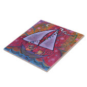 Ze werden gered door het Licht van de Moon Owl and Tegeltje (Zijkant)