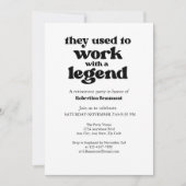 Ze werkten met een grappige legende kaart (Voorkant)