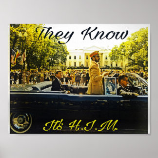 Ze weten dat het H.I.M. is. Poster
