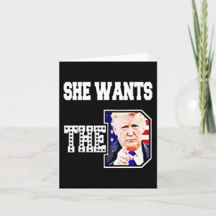 Ze wil de D Donald Trump 2024 Kaart