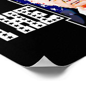 Ze wil de D Donald Trump 2024 Poster (Hoek)