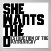 Ze wil de D Poster (Voorkant)