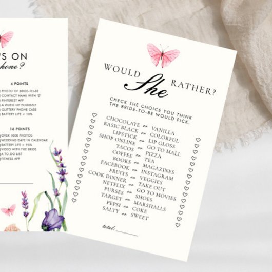 Ze wil liever vlinders Vrijgezellenfeest