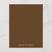 Ze wil liever vrijgezellenspel informatiekaartje (Achterkant)