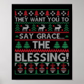 Ze willen dat je 'Grace' zegt... 'de verbijstering Poster (Voorkant)