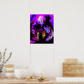 Ze woont binnen poster (Keuken)