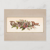 Ze worden  getypt briefkaart (Voorkant)