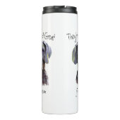 Ze worden om een reden groot genoemd, Dane Dog Pet Thermosbeker (Achterkant)