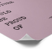 Ze wordt motivatie poster (Hoek)