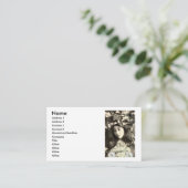 Ze wou dat ze tijd had advieskaart (Staand voorkant)