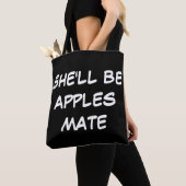 Ze zal Apples Mate zijn Tote Bag (Dichtbij)