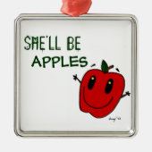 ZE ZAL APPLES Ornament ZIJN (Voorkant)