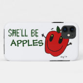 ZE ZAL APPLES ZIJN iPhone 5 Hoesje (Achterkant (horizontaal))