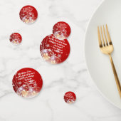 Ze zal Beer een zoon feest Confetti kerst (Groep)