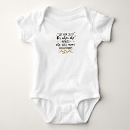 Ze Zal Bergen Verzetten Baby Jersey Bodysuit
