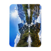 Ze zal de Inspirerend foto van Mountains verplaats Magneet (Verticaal)