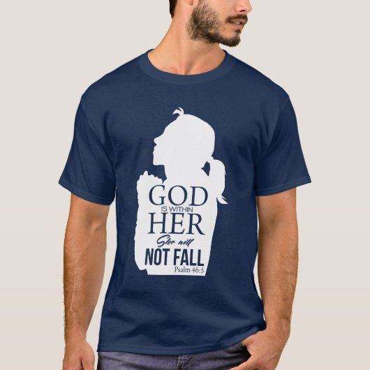 Ze zal geen Christelijke bevestiging missen T-shirt (Voorkant)