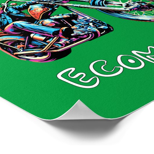 Ze zal gelijk Chopper Poster zijn (Hoek)