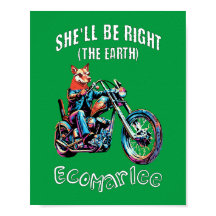 Ze zal gelijk Chopper Poster zijn