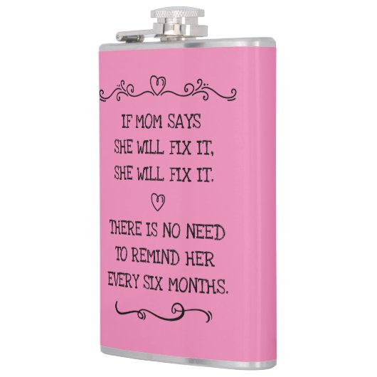 Ze zal het oplossen grappig mam Joke Heupfles (Links)