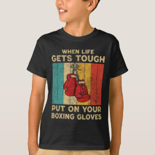 Ze zal je in het gezicht slaan Boxing Boxe T-shirt