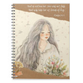 Ze zal niet Herfsten  Theme Notitieboek (Voorkant)