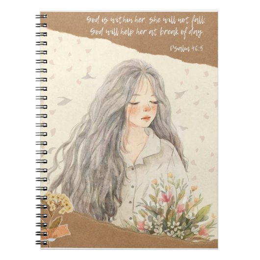 Ze zal niet Herfsten  Theme Notitieboek (Voorkant)