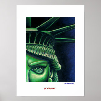 Ze zal niet vergeten - afdrukken poster