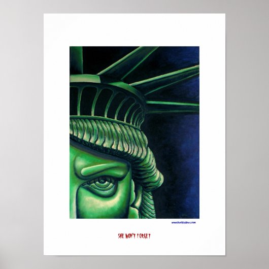 Ze zal niet vergeten - afdrukken poster (Voorkant)