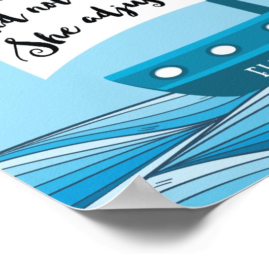 Ze zat in het Storm Poster (Hoek)